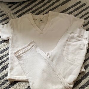 Madewell sweat outfit